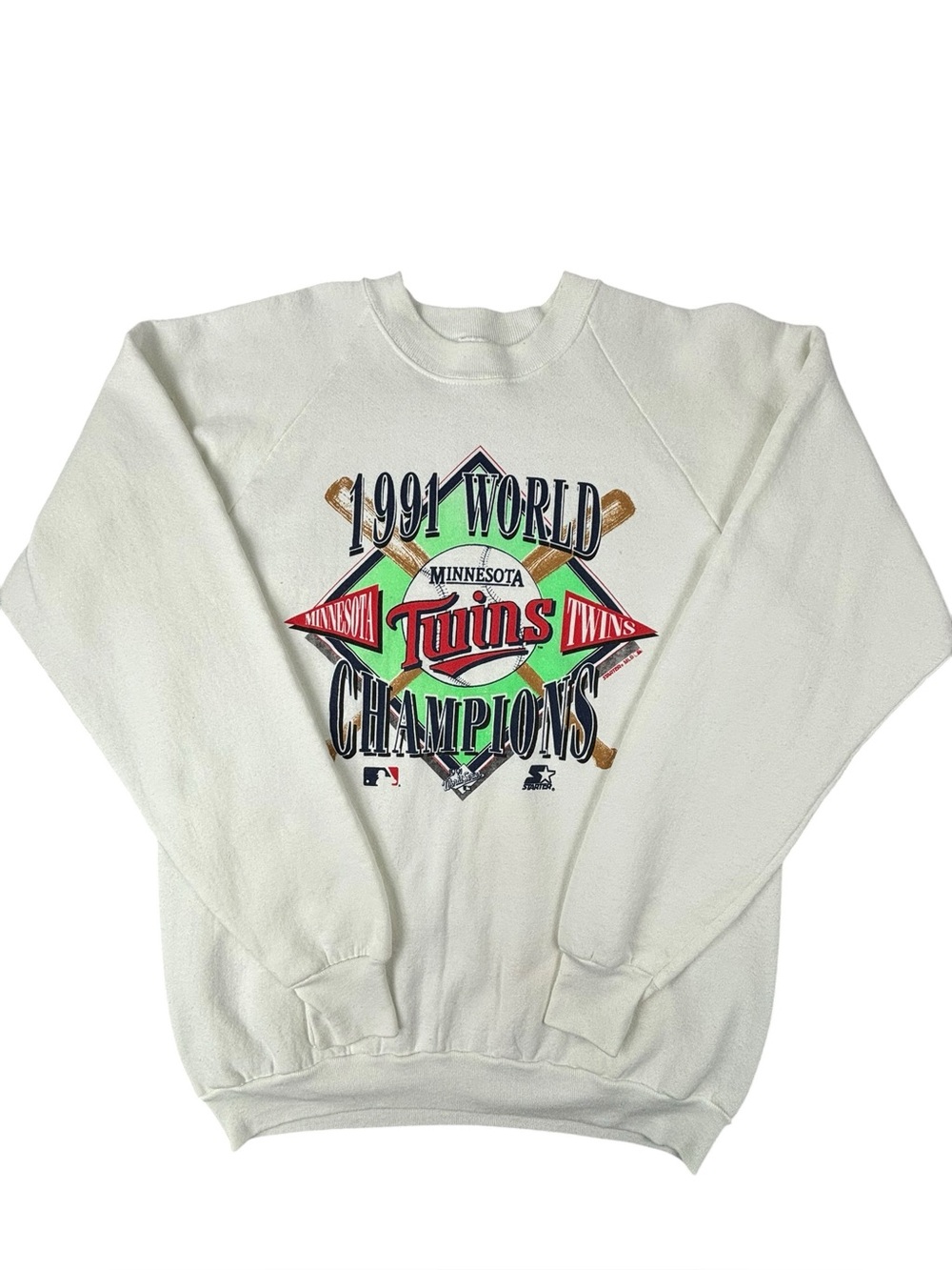MN Twins VINTAGE 1991 World Series Champions Sweatshirt | XL | Like New!!!